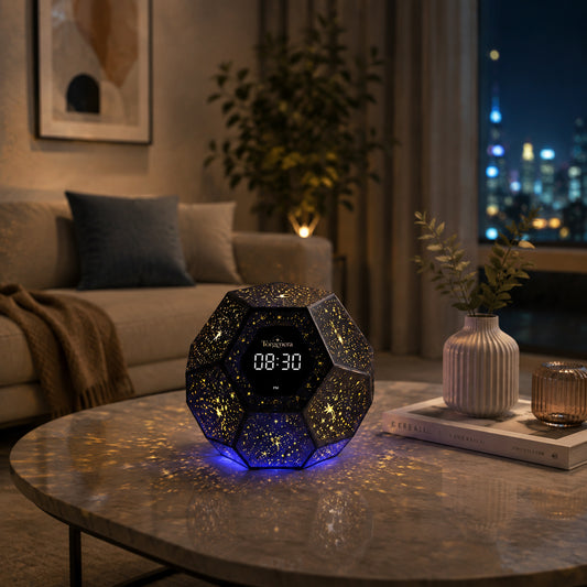 Torgenera Galaxy Crystal Smart Clock Lamp