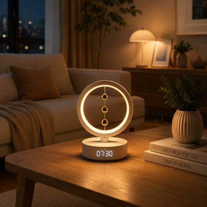 Torgenera Halo Ring Smart Alarm Clock Lamp