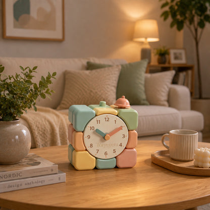 Torgenera Retro Cube Alarm Clock