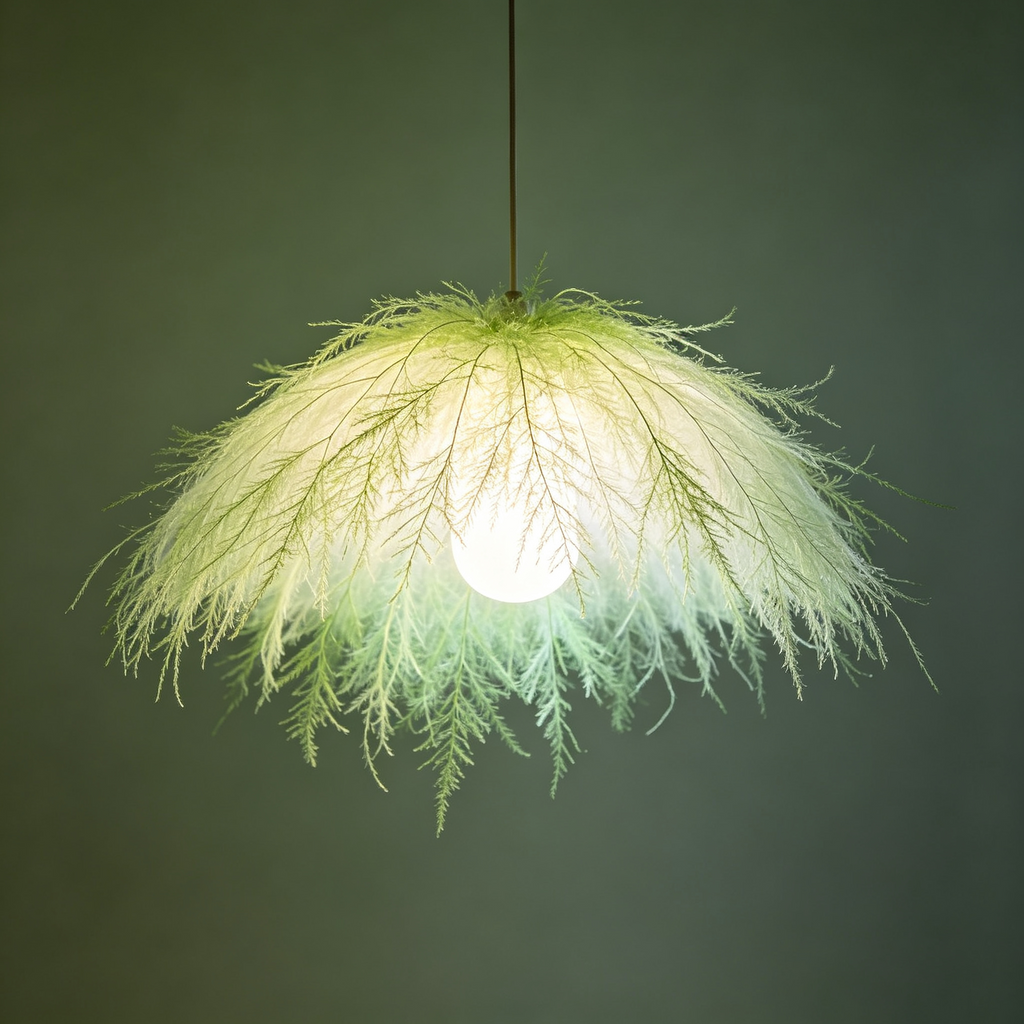 Creative Fern Foliage Hanging Lamp